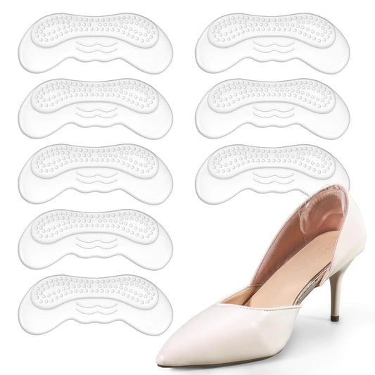 Heel Pads for Shoes Heel Pads for Shoes That are Too Big Heel Grips for Womens Shoes Soft High Heel Comfort Pads Heel Protectors for Loose Shoes Stop Heel Pain Heel Blisters(4 Pairs)